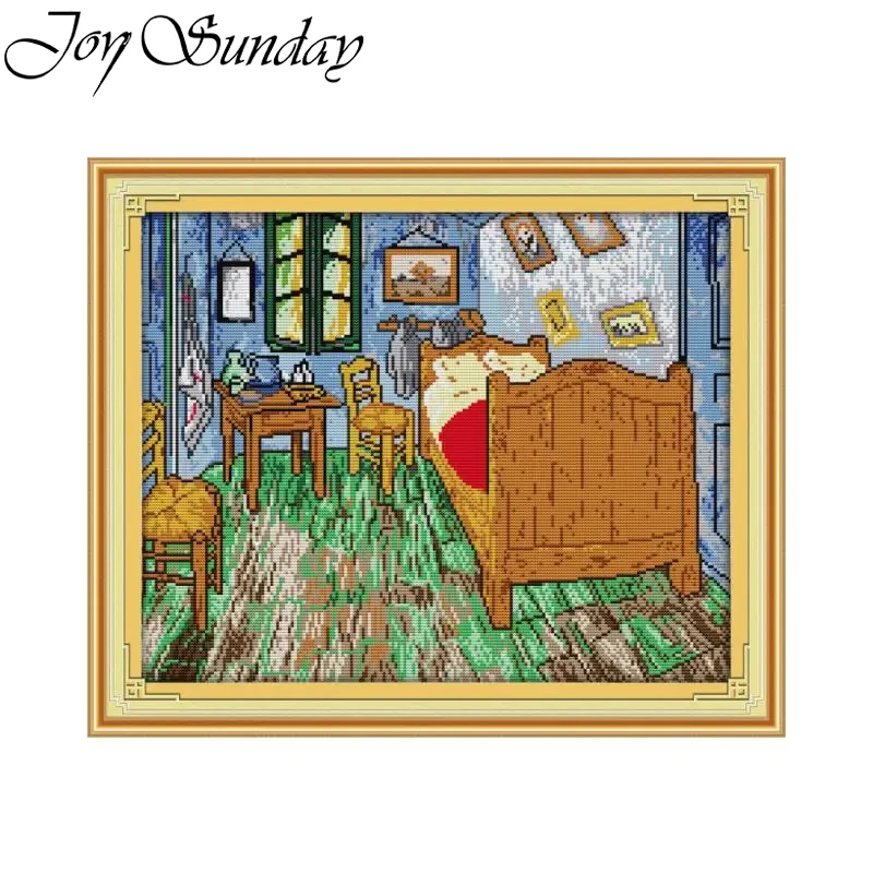 Embroidery Meaning - Joy Sunday Van Gogh Kit jahit
