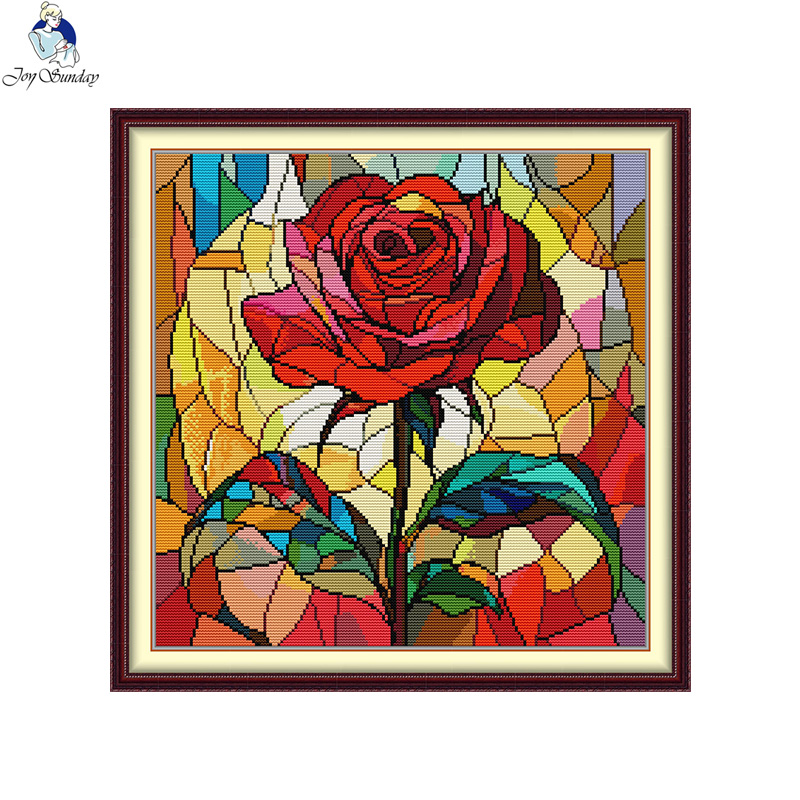 Embroidery Meaning - Joy minggu desain baru DIY kruistik