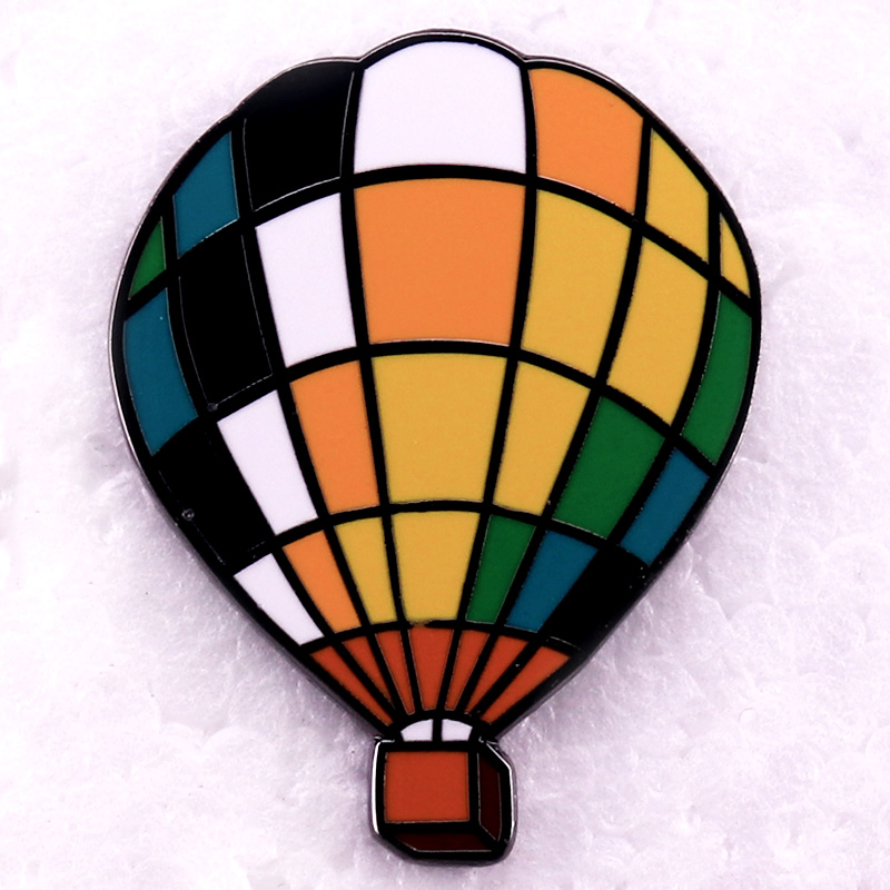 Embroidery Bali - Balon udara panas Pin Enamel lencana