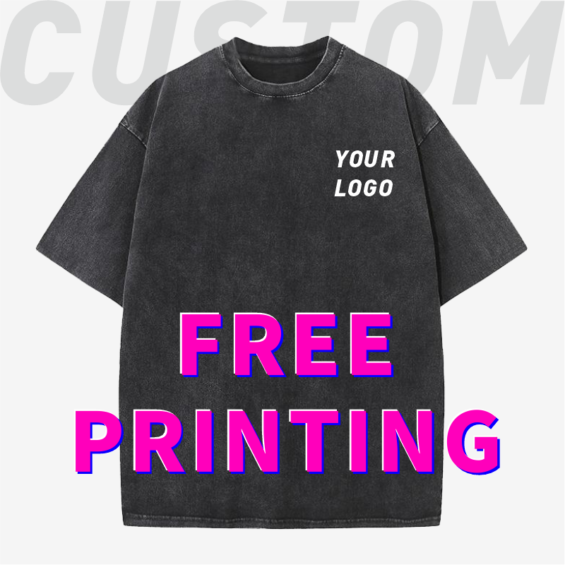 Embroidery Cotton Shirt - Kaos Custom Cetak Logo Gambar Gratis