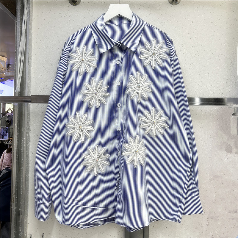 Blus Wanita Kemeja Vintage Ker - Embroidery Online ulasan dan harga