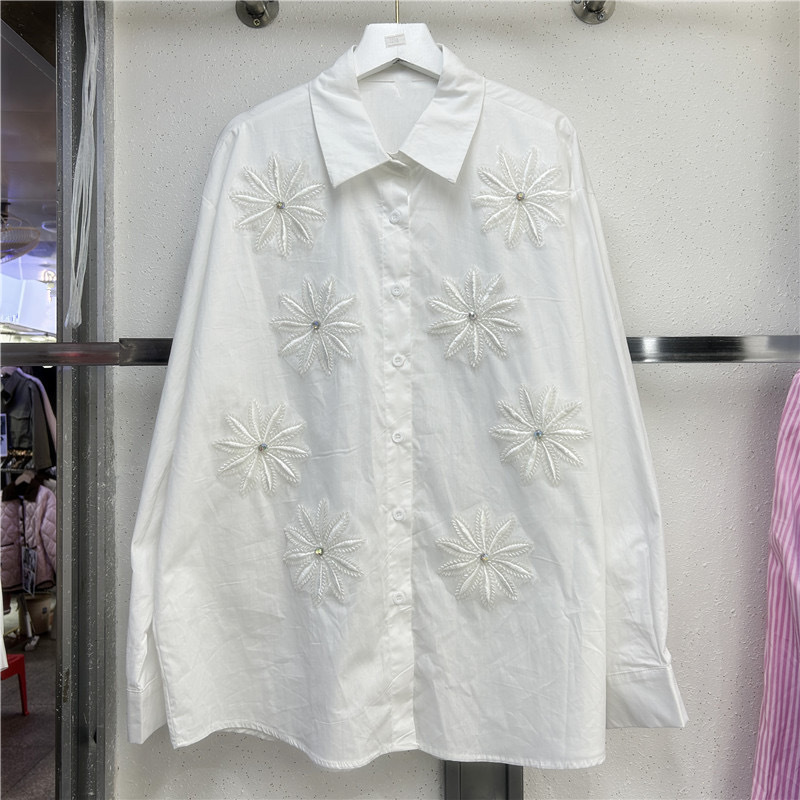 Blus Wanita Kemeja Vintage Ker - Embroidery Online ulasan dan harga