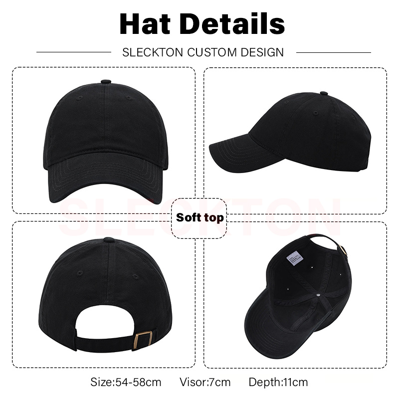 SLECKTON topi bisbol kustom to - Embroidery Design Logo ulasan dan harga