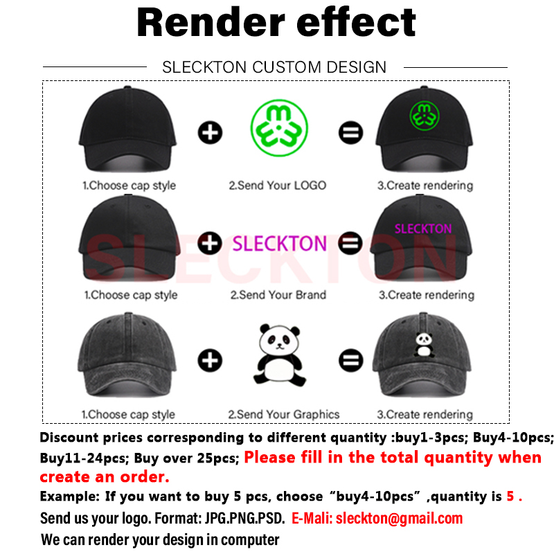 SLECKTON topi bisbol kustom to - Embroidery Design Logo ulasan dan harga