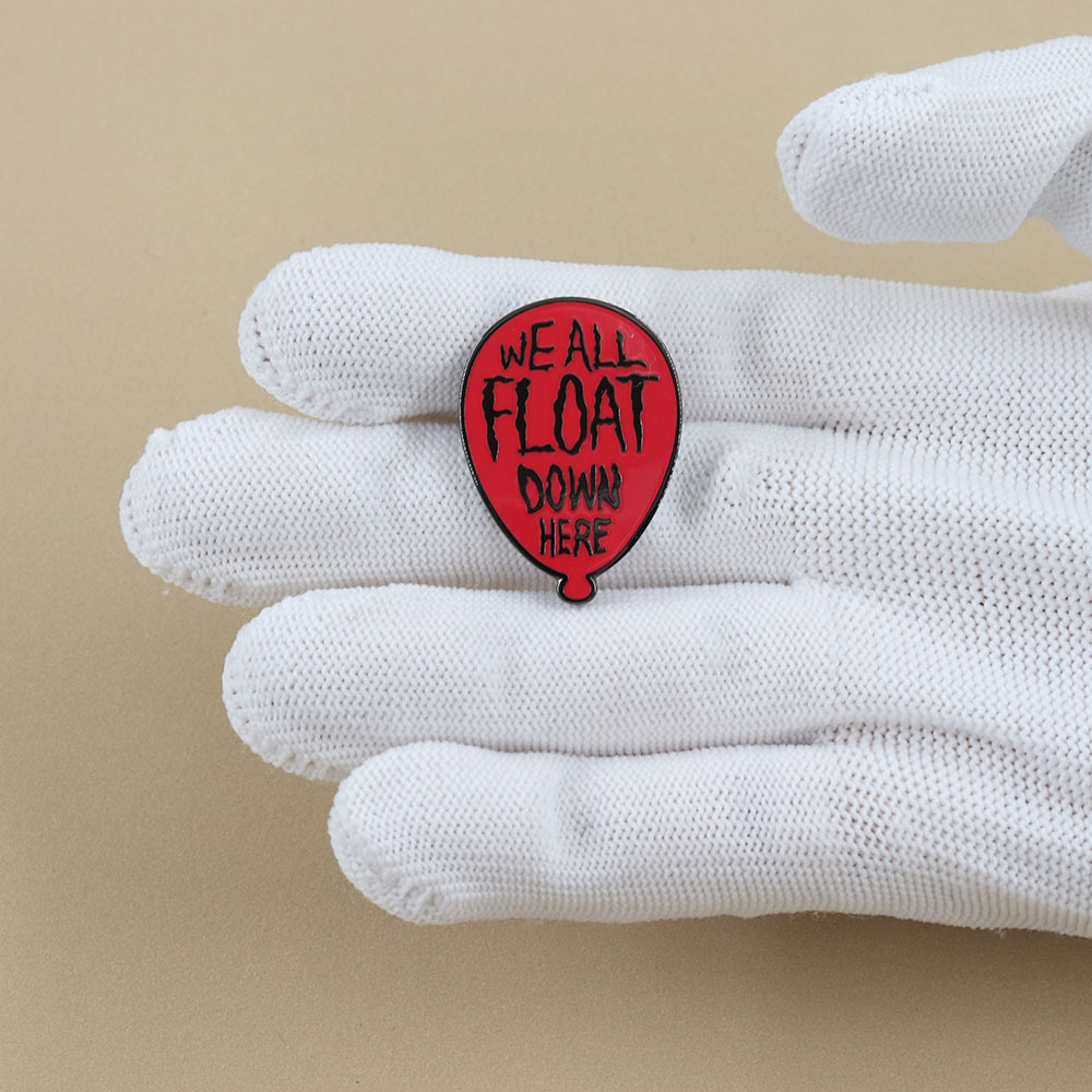 1 Buah Pin Enamel Film Horor B - Embroidery Bali ulasan dan harga