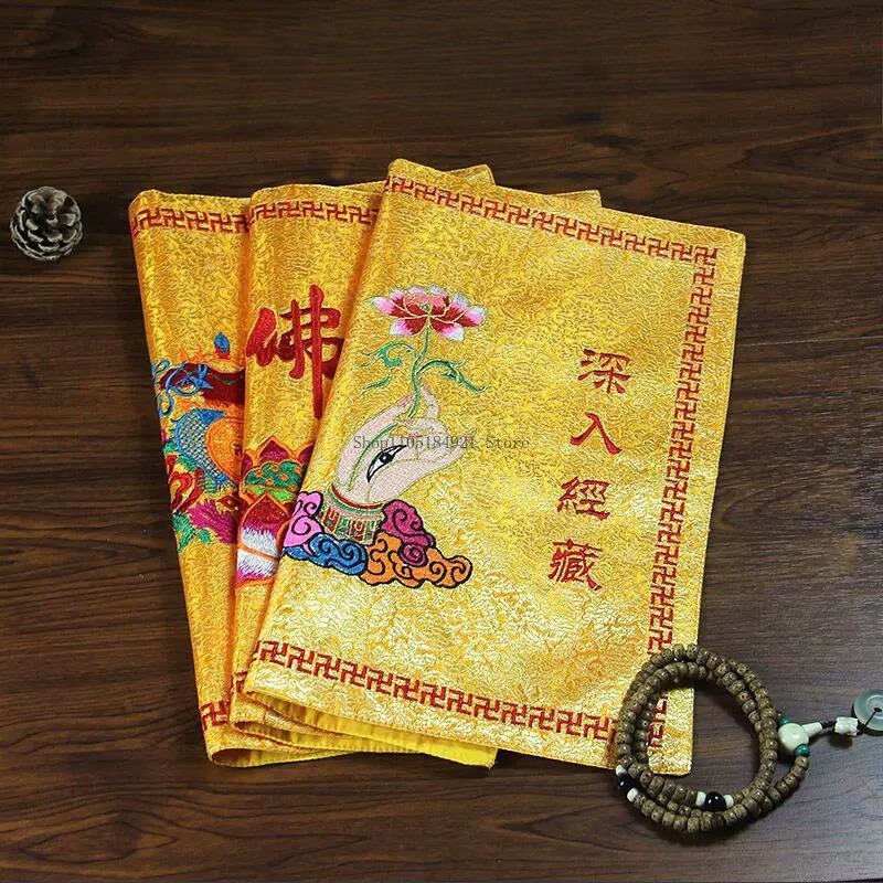 Kain Satin Bordir Ganda 42CM M - Embroidery Bag ulasan dan harga
