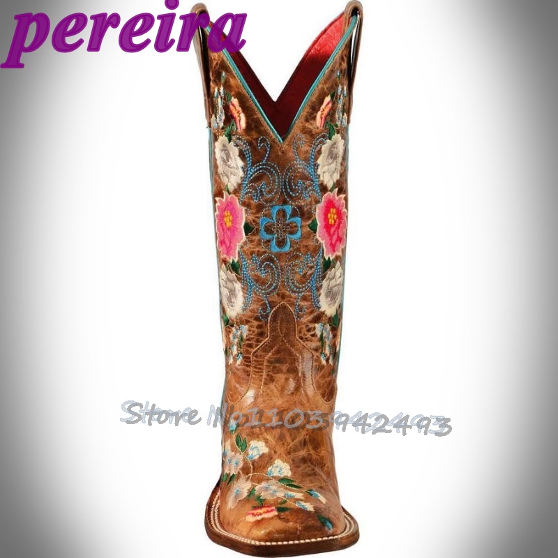 Sepatu Bot Bunga Bordir Botas  - Embroidery Rose ulasan dan harga