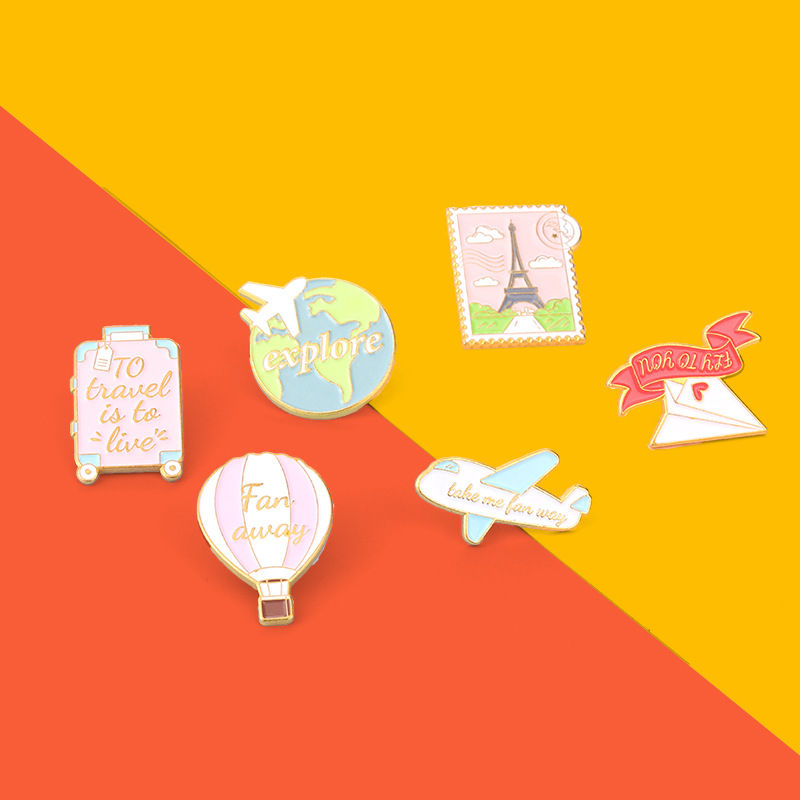 Kartun pesawat bumi balon udar - Embroidery Bali ulasan dan harga