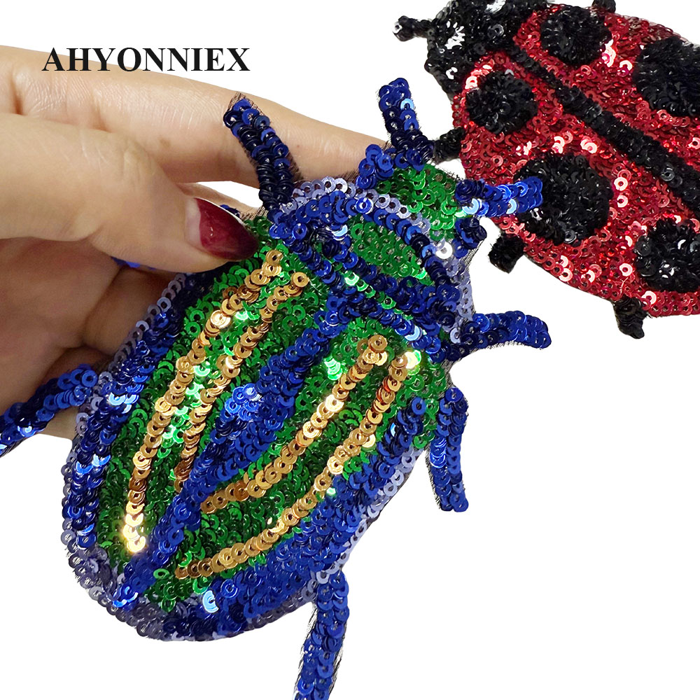 Patch Bordir Payet Kupu-kupu L - Embroidery Lady Bug ulasan dan harga