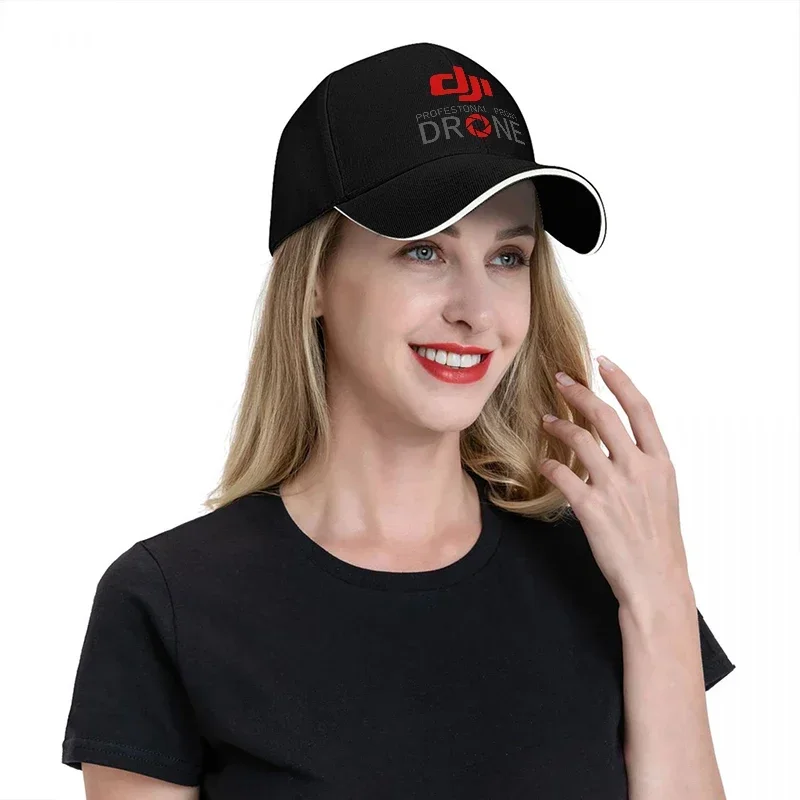 Topi Baseball Logo Drone Profe - Embroidery Design Logo ulasan dan harga