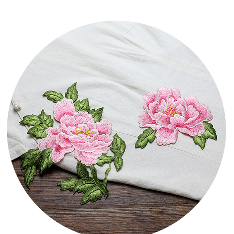 1 Pasang Patch Bordir Bunga Me - Embroidery Yellow Dress ulasan dan harga