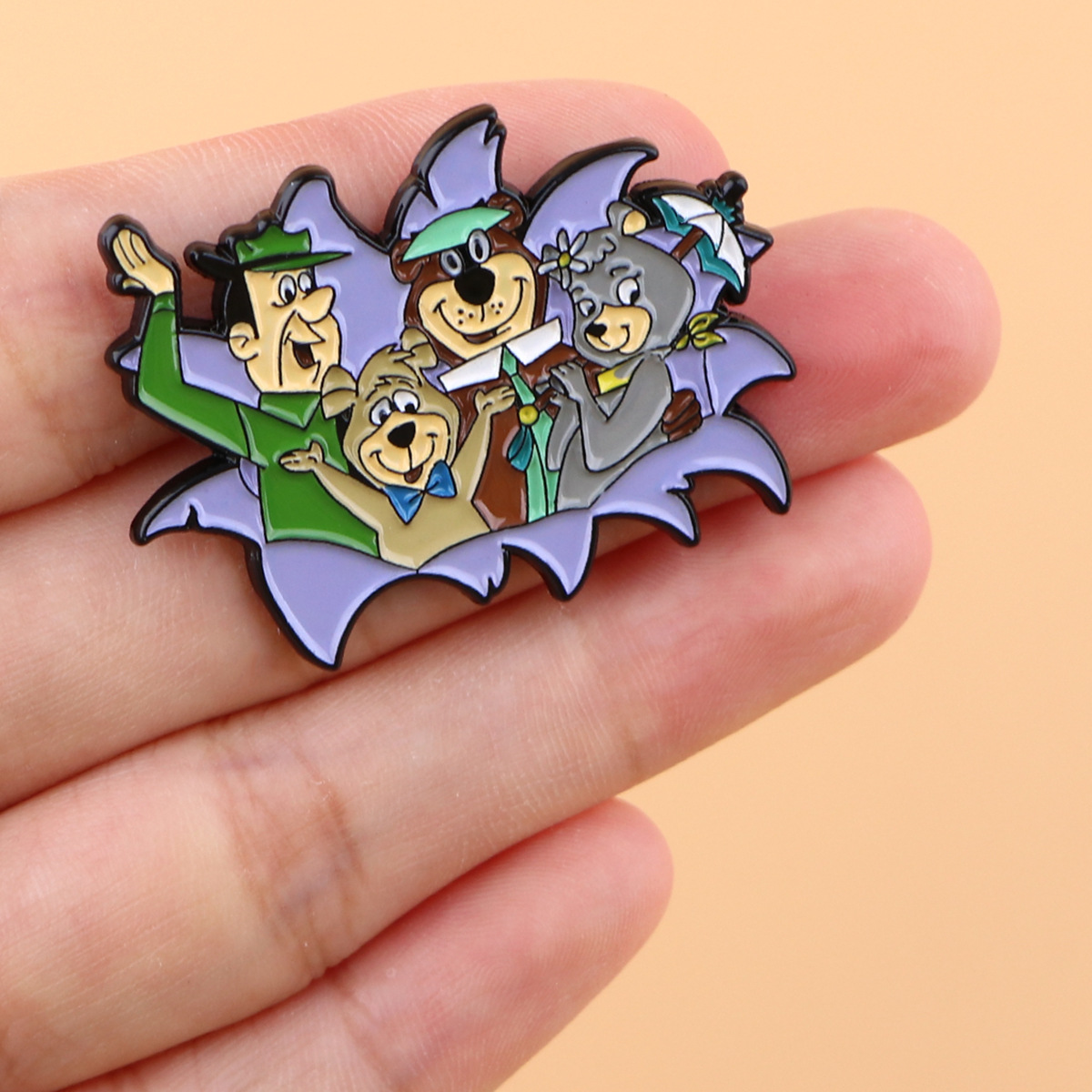 Bros Pin Lencana Beruang Kartu - Embroidery Reddit ulasan dan harga