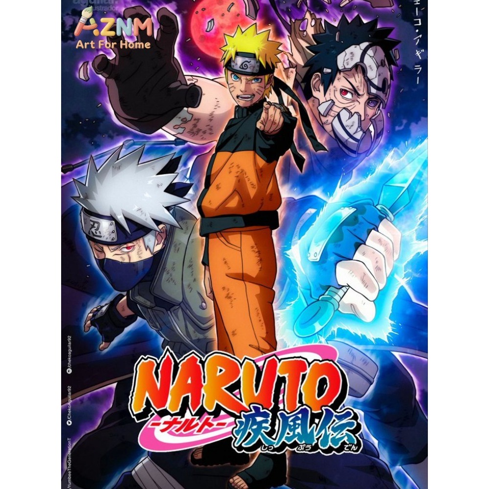 Lukisan Berlian Baru Naruto Ke - Embroidery Garments ulasan dan harga