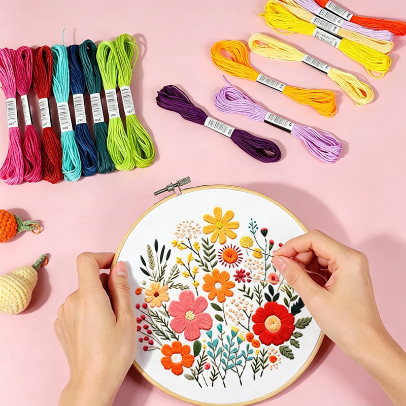 Benang Bordir 12/24/36/50/100/ - Embroidery Meaning ulasan dan harga