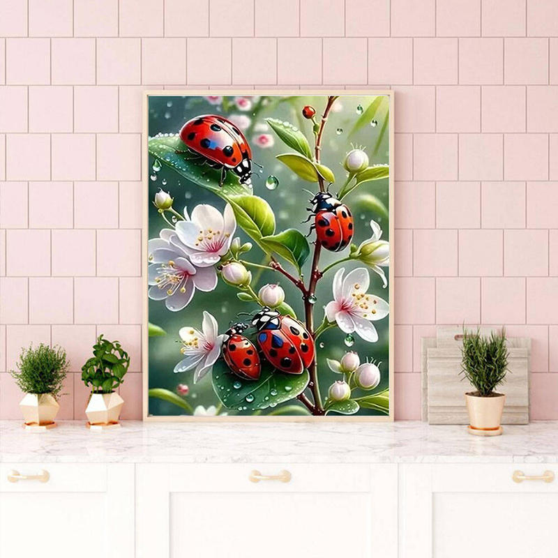 Lukisan Berlian Nabi 5d Motif  - Embroidery Lady Bug ulasan dan harga