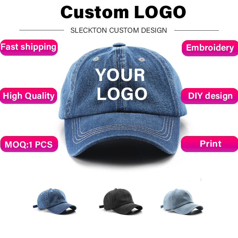 SLECKTON topi bisbol bordir Lo - Embroidery Design Logo ulasan dan harga