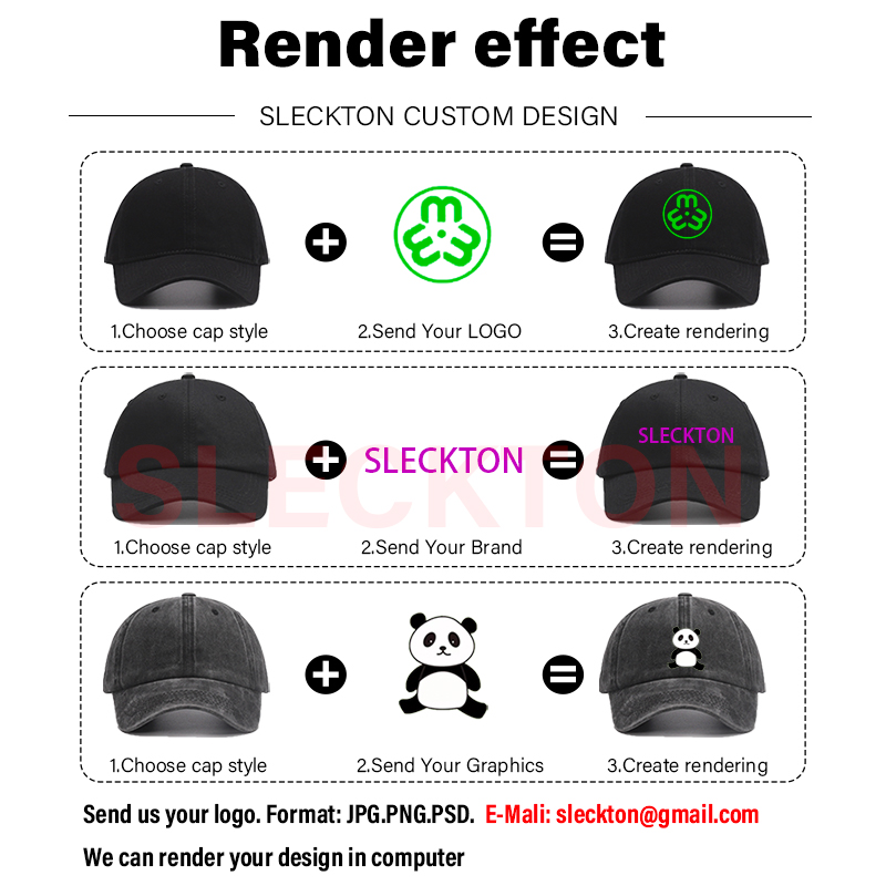 SLECKTON topi bisbol bordir Lo - Embroidery Design Logo ulasan dan harga