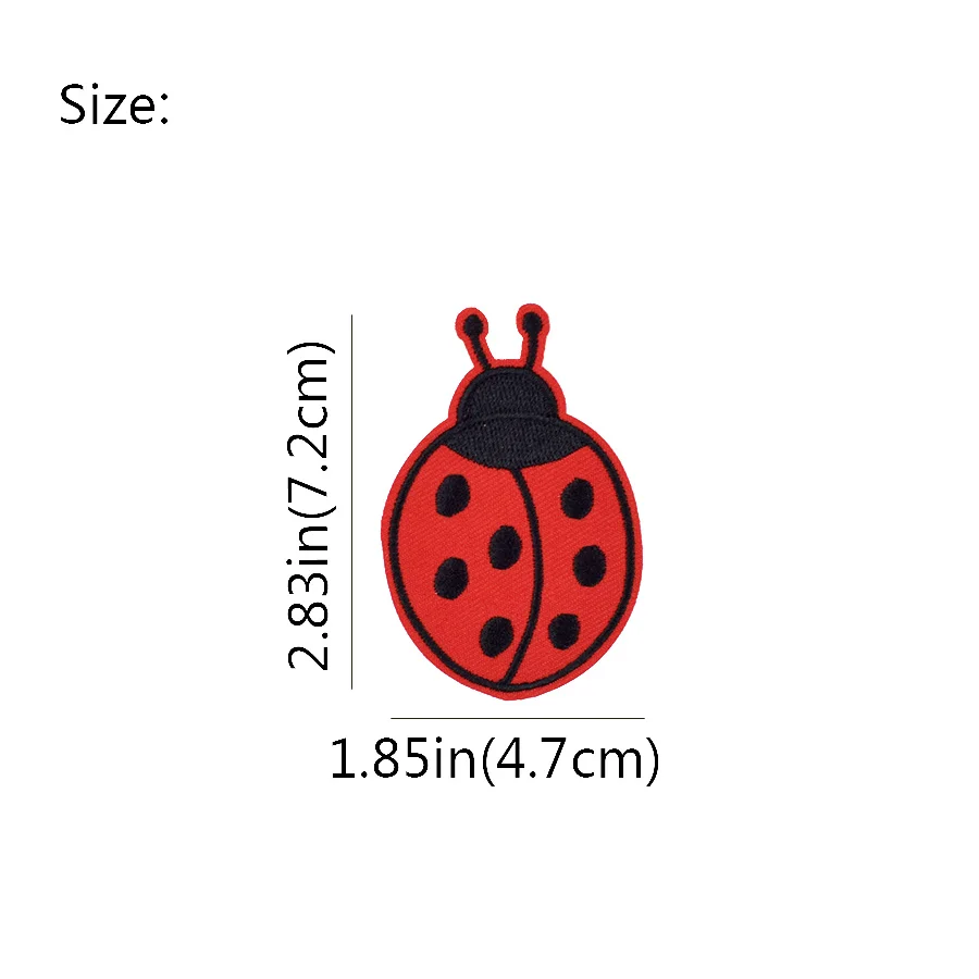 Patch untuk Pakaian Besi Di Bo - Embroidery Lady Bug ulasan dan harga
