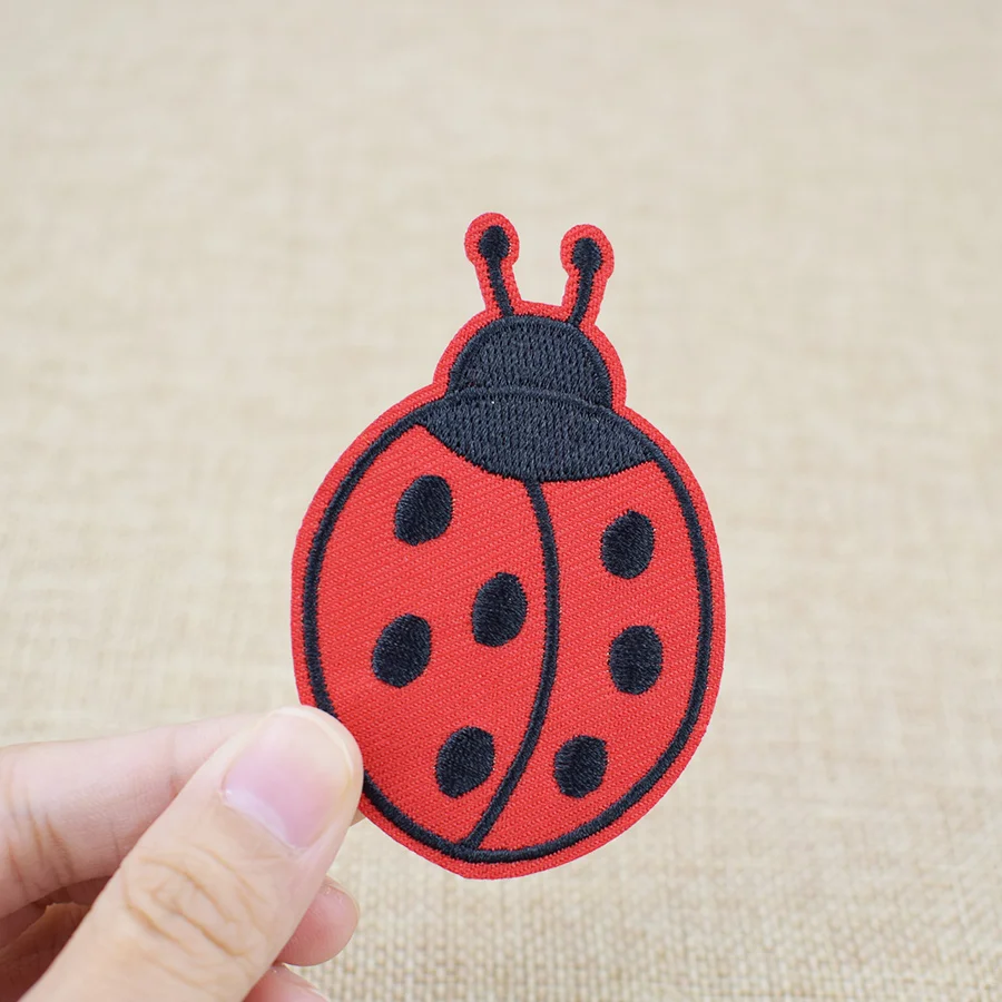 Patch untuk Pakaian Besi Di Bo - Embroidery Lady Bug ulasan dan harga