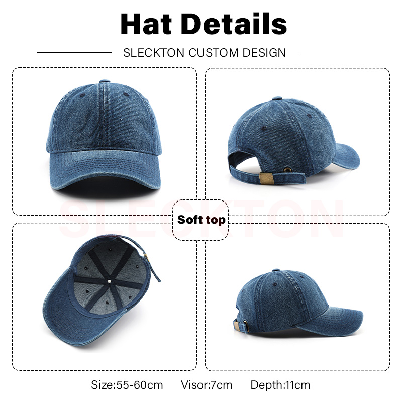 SLECKTON topi bisbol LOGO kust - Embroidery Design Logo ulasan dan harga