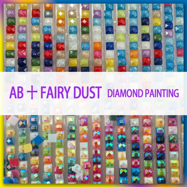 Resin AB Fairy Dust Diamond Em - Embroidery Lady Bug ulasan dan harga