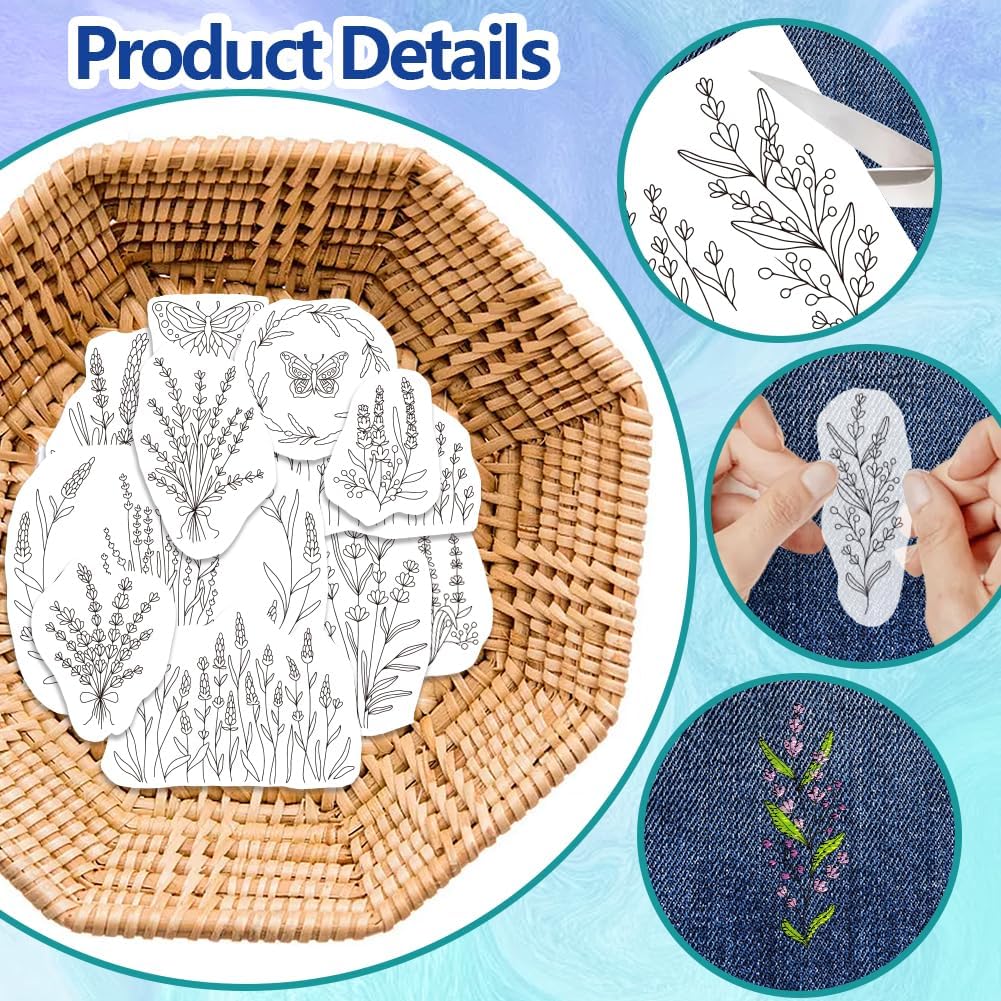 Pola Bordir Kupu-kupu Bunga La - Embroidery Meaning ulasan dan harga