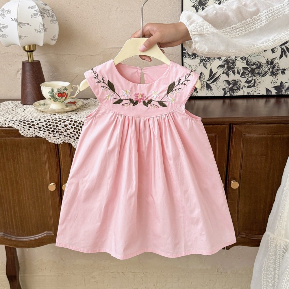 Gaun Kasual Anak Perempuan Ver - Embroidery Yellow Dress ulasan dan harga