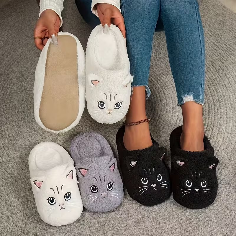 Sandal Bulu Lembut yang Nyaman - Embroidery Garments ulasan dan harga